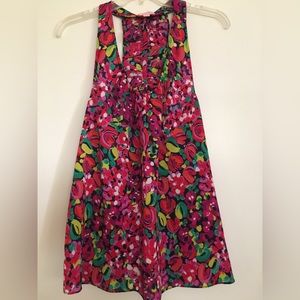 EUC Lilly Pulitzer Devany top in Wild Confetti Medium